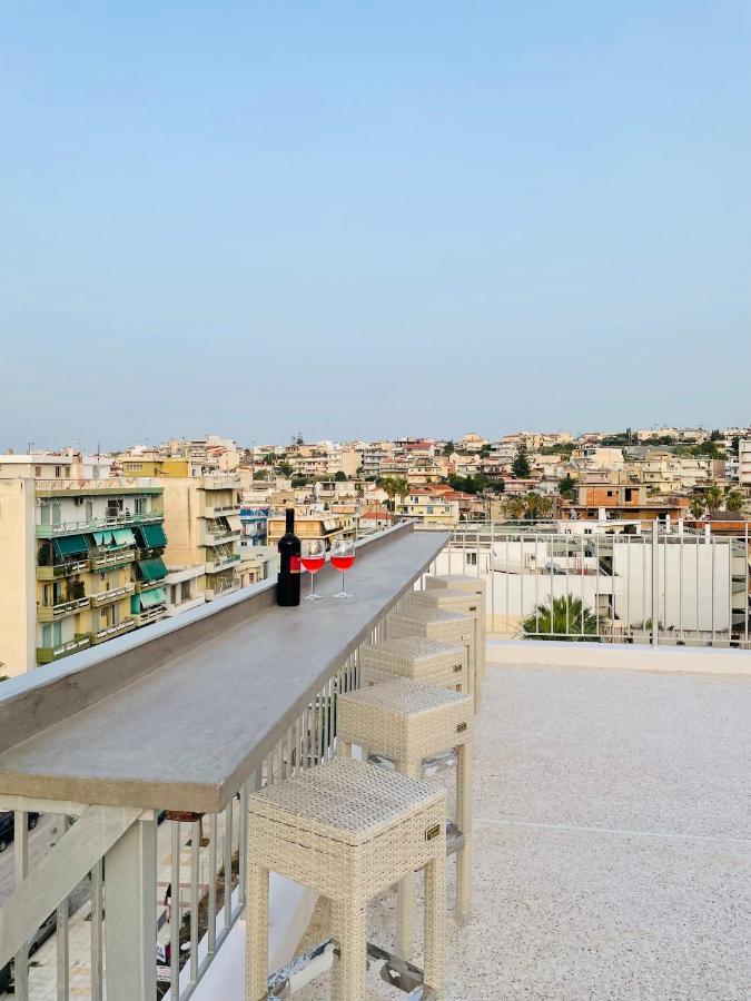 Appartement Kapsalakis Penthouse à Corinthe Extérieur photo