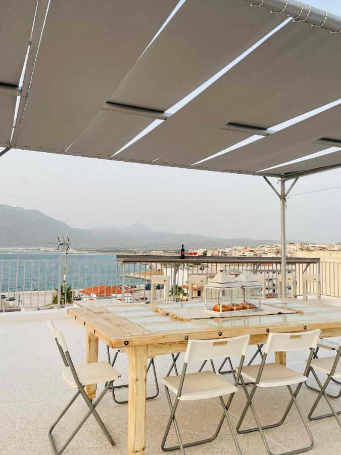 Appartement Kapsalakis Penthouse à Corinthe Extérieur photo