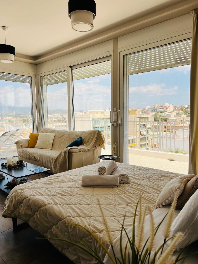 Appartement Kapsalakis Penthouse à Corinthe Extérieur photo